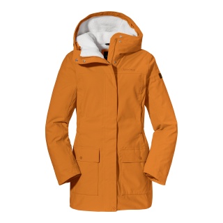 Schöffel Winter Parka Rotterdam (waterproof and windproof) gold yellow ladies